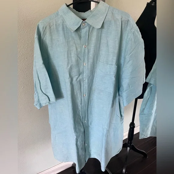 2xlt dress shirt size Men's Van Heusen Long Sleeve Dress Shirt